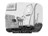 Budgie Deficit - New Yorker Cartoon Premium Giclee Print by Danny Shanahan