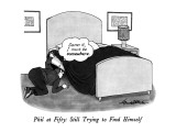 Phil at Fifty: Still Trying to Find Himself - New Yorker Cartoon Premium Giclee Print by J.B. Handelsman