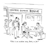 "This is an excellent story, Doris, so far." - New Yorker Cartoon Premium Giclee Print by James Stevenson