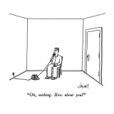 "Oh, nothing.  How about you?" - New Yorker Cartoon Premium Giclee Print by Tom Cheney