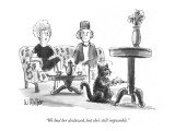 "We had her declawed, but she's still impossible." - New Yorker Cartoon Premium Giclee Print by Warren Miller