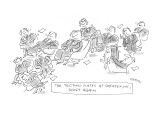 The Textonic Plates At Datatex, INC. Shift Again - New Yorker Cartoon Premium Giclee Print by Dean Vietor
