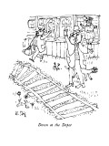Down at the Depot - New Yorker Cartoon Premium Giclee Print by William Steig