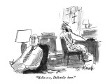 "Hello-o-o, Dullsville here." - New Yorker Cartoon Premium Giclee Print by Joseph Mirachi