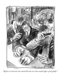 "Before we married, she seemed like the sort who would suffer a fool gladl…" - New Yorker Cartoon Premium Giclee Print by Edward Sorel