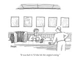 "It was back in '52 that the hits stopped coming." - New Yorker Cartoon Premium Giclee Print by Jack Ziegler
