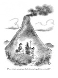 "A non-virgin would have had a devastating effect on crop yield." - New Yorker Cartoon Premium Giclee Print by Frank Cotham