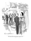 "We hated them long before anyone else." - New Yorker Cartoon Premium Giclee Print by Bernard Schoenbaum