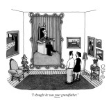 "I thought he was your grandfather." - New Yorker Cartoon Premium Giclee Print by J.C. Duffy