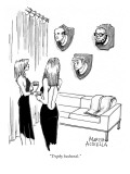 "Trophy husbands." - New Yorker Cartoon Premium Giclee Print by Marisa Acocella Marchetto