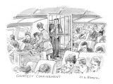 Courtesy Confinement' - New Yorker Cartoon Premium Giclee Print by M.K. Brown