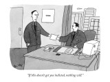 "If this doesn't get you indicted, nothing will." - New Yorker Cartoon Premium Giclee Print by Peter C. Vey