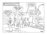 Grasp of the Issues - New Yorker Cartoon Premium Giclee Print by Jack Ziegler