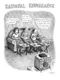 "Rational Exuberance" - New Yorker Cartoon Premium Giclee Print by Roz Chast