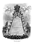 "Overly scripted." - New Yorker Cartoon Premium Giclee Print by Lee Lorenz