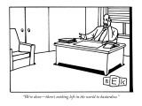 "We're done—there's nothing left in the world to bastardize." - New Yorker Cartoon Premium Giclee Print by Bruce Eric Kaplan