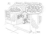 Hi.  I'm John, your date for this evening.  I've brought my résumé and let… - New Yorker Cartoon Premium Giclee Print by Jack Ziegler