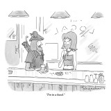 "I'm in a band." - New Yorker Cartoon Premium Giclee Print by Danny Shanahan