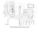 "O.K., let's just have a look-see at this pre-mortem." - New Yorker Cartoon Premium Giclee Print by Robert Mankoff