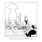 "He feels he can do more good working within the system." - New Yorker Cartoon Premium Giclee Print by Alex Gregory