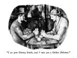 "I see your Granny Smith, and I raise you a Golden Delicious." - New Yorker Cartoon Premium Giclee Print by Robert Mankoff
