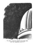 "It makes a four-star restaurant look pretty damn small and insignificant,…" - New Yorker Cartoon Premium Giclee Print by Eldon Dedini