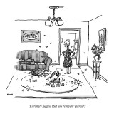 "I strongly suggest that you reinvent yourself!" - New Yorker Cartoon Premium Giclee Print by George Booth