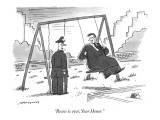 "Recess is over, Your Honor." - New Yorker Cartoon Premium Giclee Print by Mick Stevens