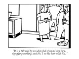 "It is a tale told by an idiot, full of sound and fury, signifying nothing…" - New Yorker Cartoon Premium Giclee Print by Bruce Eric Kaplan