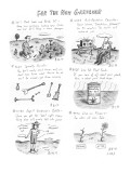 For The New Gardener - New Yorker Cartoon Premium Giclee Print by Roz Chast