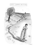 Cross-Country Knitting - New Yorker Cartoon Premium Giclee Print by Roz Chast