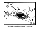 "This whole rustic look is getting to be a bit of a bore." - New Yorker Cartoon Premium Giclee Print by Bruce Eric Kaplan