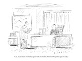 "O.K., so you had to break a few eggs to make an omelette, but now some of…" - New Yorker Cartoon Premium Giclee Print by Barbara Smaller