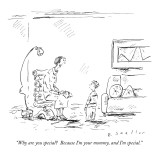 "Why are you special?  Because I'm your mommy, and I'm special." - New Yorker Cartoon Premium Giclee Print by Barbara Smaller