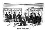 "You call that Wagner?" - New Yorker Cartoon Premium Giclee Print by Tom Cheney