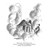 "And twelve:  How did you learn about us— - New Yorker Cartoon Premium Giclee Print by Henry Martin