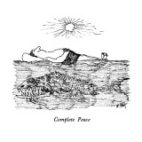 Complete Peace - New Yorker Cartoon Premium Giclee Print by William Steig
