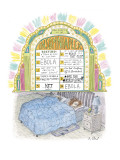 Insomniaplex - New Yorker Cartoon Premium Giclee Print by Roz Chast