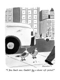 "I flew South once. Couldn't buy a decent soft pretzel." - New Yorker Cartoon Premium Giclee Print by Danny Shanahan