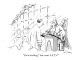 "You're kidding!  You count S.A.T.s?" - New Yorker Cartoon Premium Giclee Print by Mike Twohy
