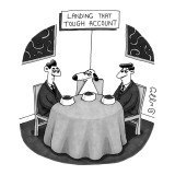 Landing That Tough Account - New Yorker Cartoon Premium Giclee Print by J.C. Duffy