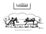 "My God, do you realize the year's half over?" - New Yorker Cartoon Premium Giclee Print by Eldon Dedini