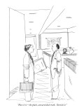 "Here it is—the plain, unvarnished truth. Varnish it." - New Yorker Cartoon Premium Giclee Print by Richard Cline