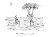 "Would it kill you to compost?" - New Yorker Cartoon Premium Giclee Print by Danny Shanahan
