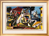 Mediterranean Landscape Posters by Pablo Picasso