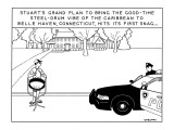 "Stuart's Grand Plan to Bring the Good-Time Steel-Drum Vibe of the Caribbe…" - New Yorker Cartoon Premium Giclee Print by Alex Gregory