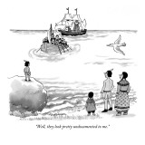 "Well, they look pretty undocumented to me." - New Yorker Cartoon Premium Giclee Print by J.B. Handelsman