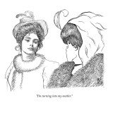 "I'm turning into my mother." - New Yorker Cartoon Premium Giclee Print by Paul Noth