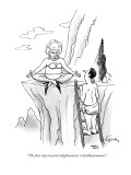 "The first step toward enlightenment is dissillusionment." - New Yorker Cartoon Premium Giclee Print by Mike Twohy