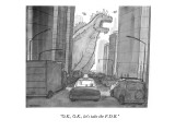 "O.K., O.K., let's take the F.D.R." - New Yorker Cartoon Premium Giclee Print by Jason Patterson